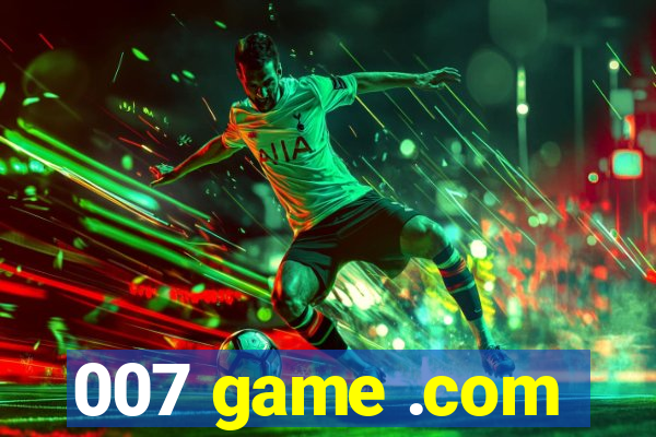 007 game .com